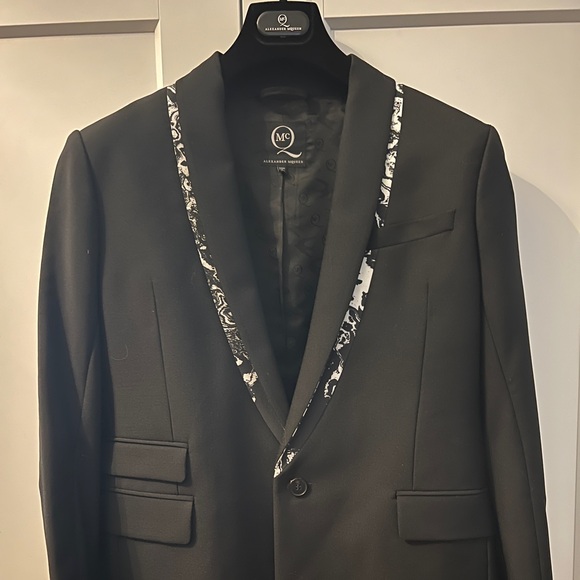 Alexander McQueen Other - Alexander McQueen Black Tuxedo with White Accents